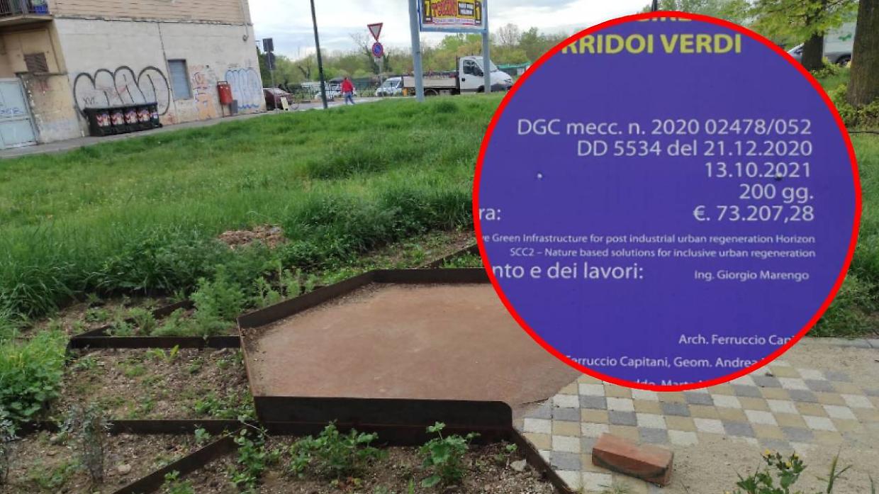ll corridoio delle farfalle fa parte di un progetto costato 73mila euro