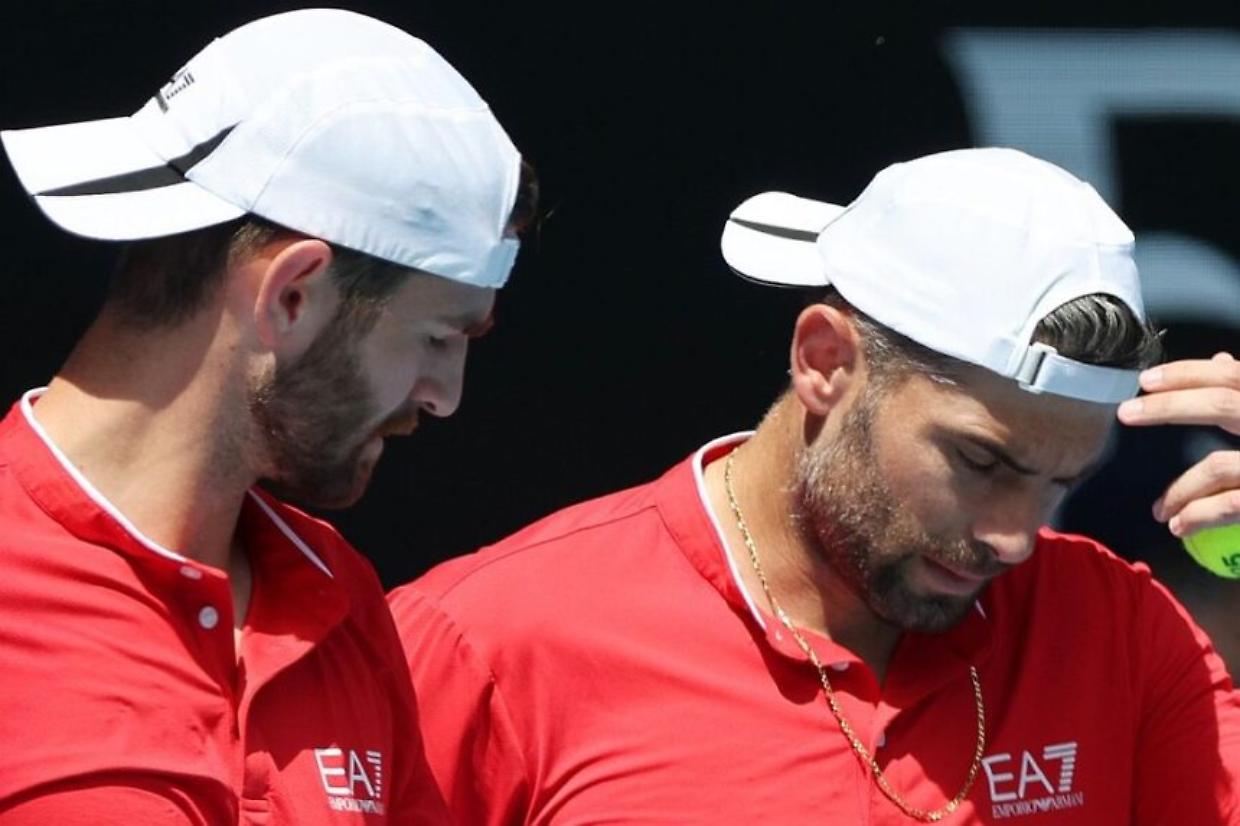 A Melbourne continua la maledizione Slam per Andrea Vavassori a Simone Bolelli, battuti in finale da Harri Heliovaara e Henry Patten 