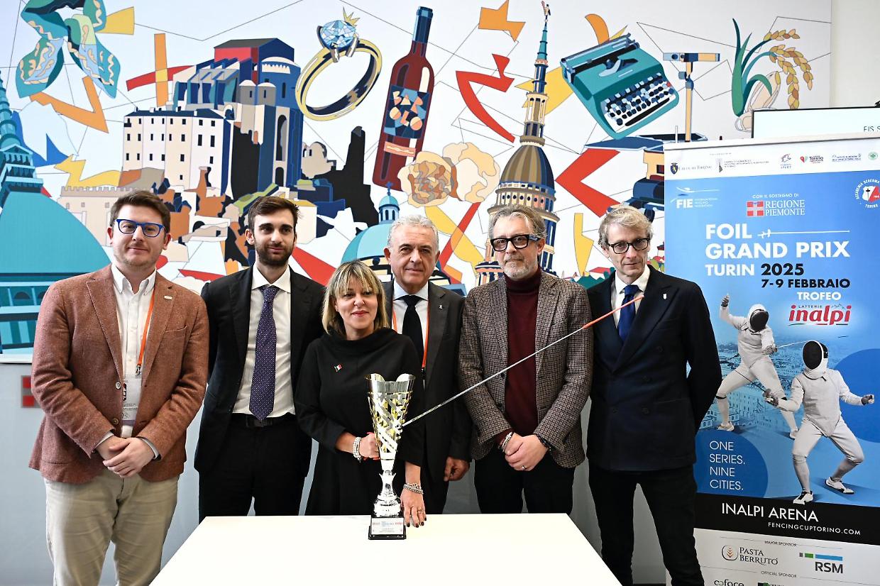 Il fioretto mondiale a Torino dal 7 al 9 febbraio, per la prima tappa del Grand Prix FIE "Trofeo Inalpi"