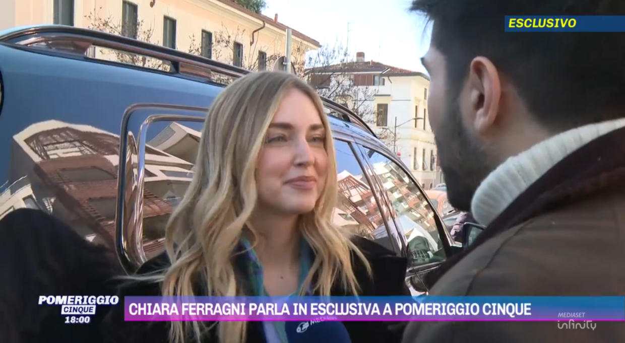 Chiara Ferragni (Fonte Mediaset)