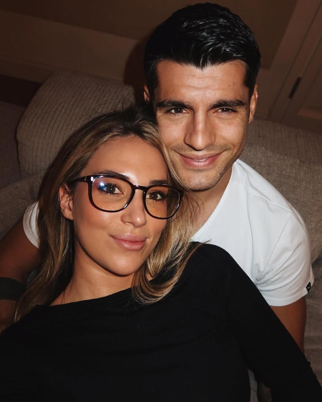 Alice Campello e Alvaro Morata (Fonte Instagram)