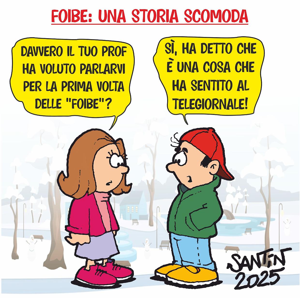 La vignetta del giorno 10 febbraio 2025