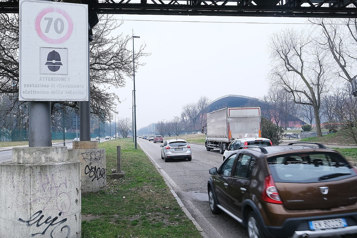 L'autovelox "illegale" di corso Unità d'Italia