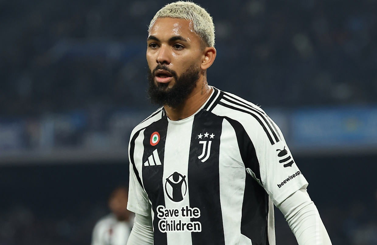 Il centrocampista della Juventus, Douglas Luiz (foto LaPresse)
