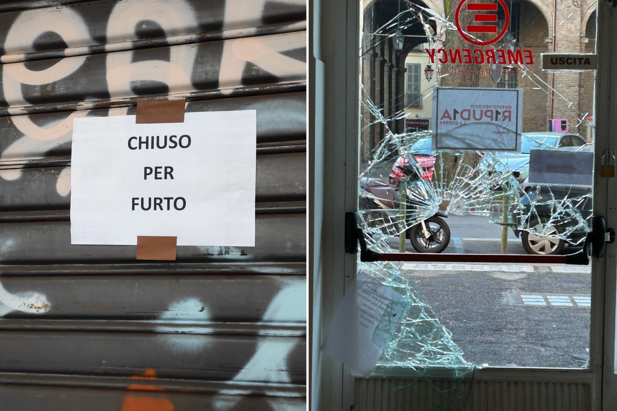 I ladri tornano a colpire in centro a Torino. E i negozi sono "chiusi per furto"
