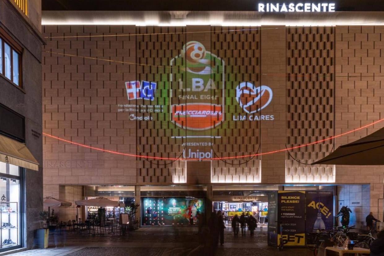 Solidarietà e sport uniti per l'Istituto di Candiolo in occasione delle Frecciarossa Final Eight
