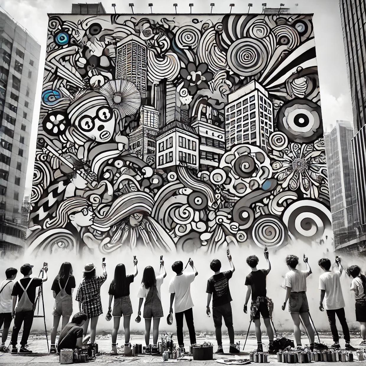 "Muri da Amare": Avigliana trasforma i giovani in street artist