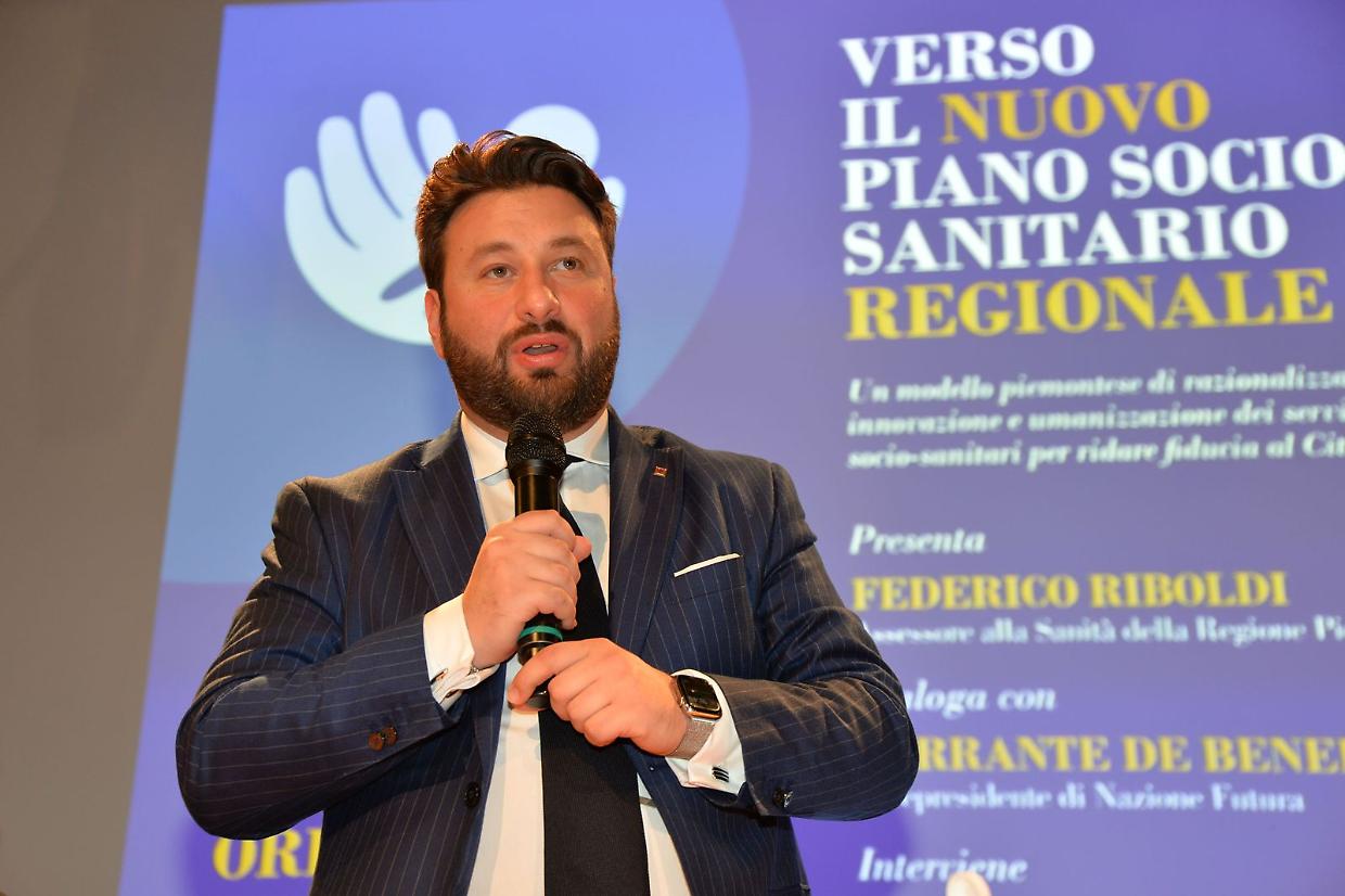 L'assessore alla Sanità regionale, Federico Riboldi