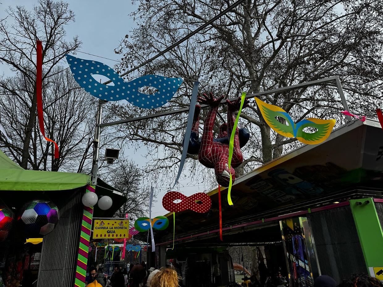 I supereroi di Nida arrivano al Baby Park di Torino per il Carnevale
