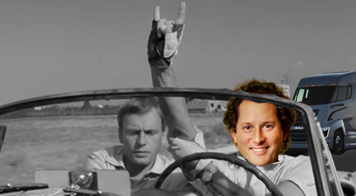 "Reggi il volante. Che dici, Nikola avrà visto?"