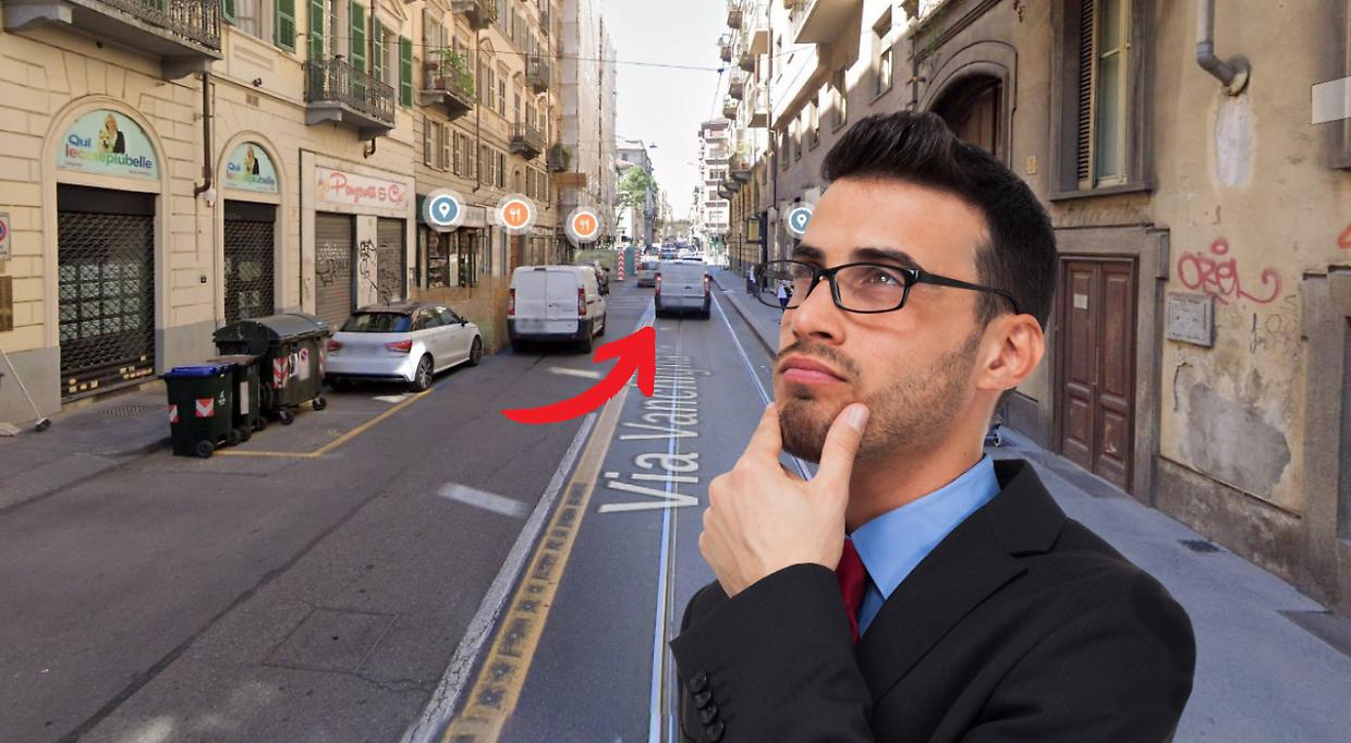 Telecamere e corsie bus a Torino:  "Come evitare la multa se c'è un'auto in doppia fila?"