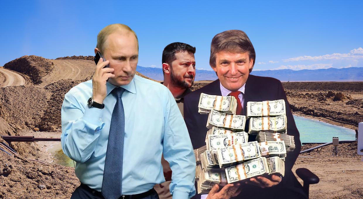 Vladimir Putin, Volodymyr Zelensky e Donald Trump (Fonte Instagram)
