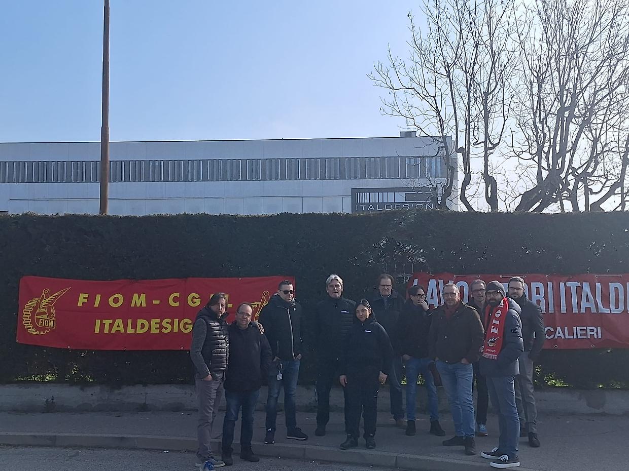 Sciopero metalmeccanici: l'Italdesign di Moncalieri si ferma per tre giorni