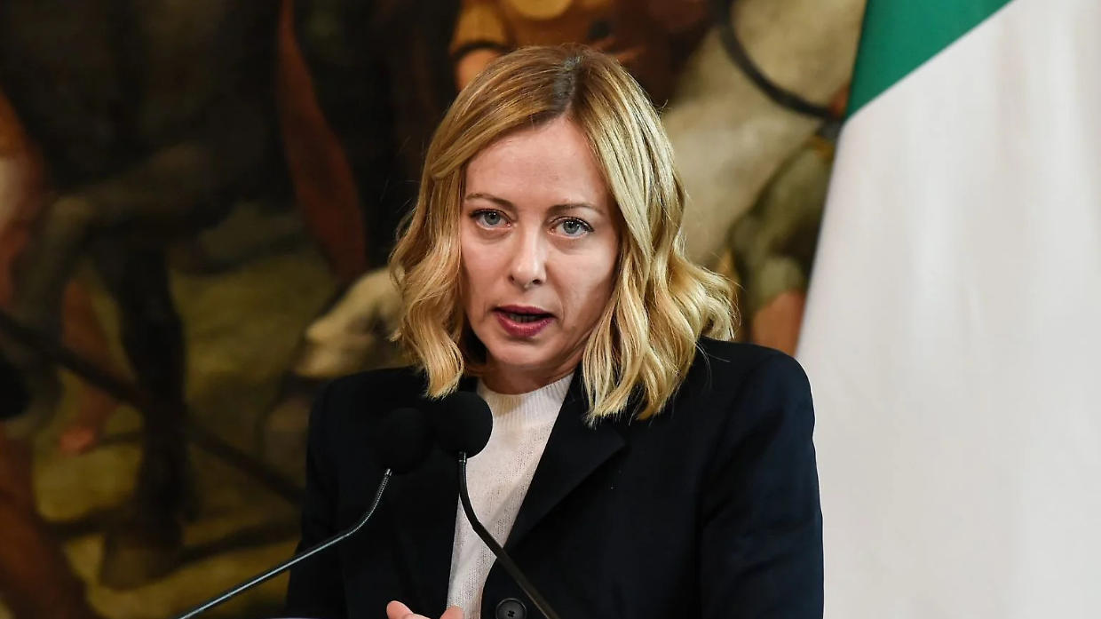 La premier Giorgia Meloni