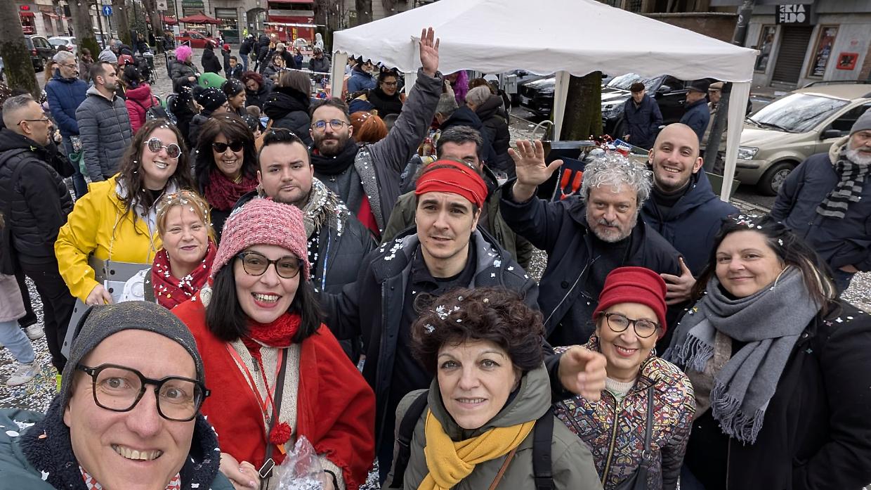 A Borgo Vittoria il quartiere festeggia con Carnevalien