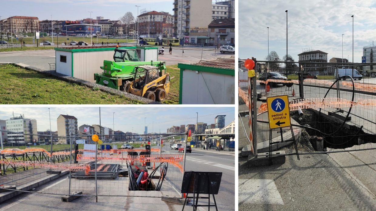 Sono iniziati i lavori in piazza Baldissera, rischio code da oggi fino all'aprile 2026