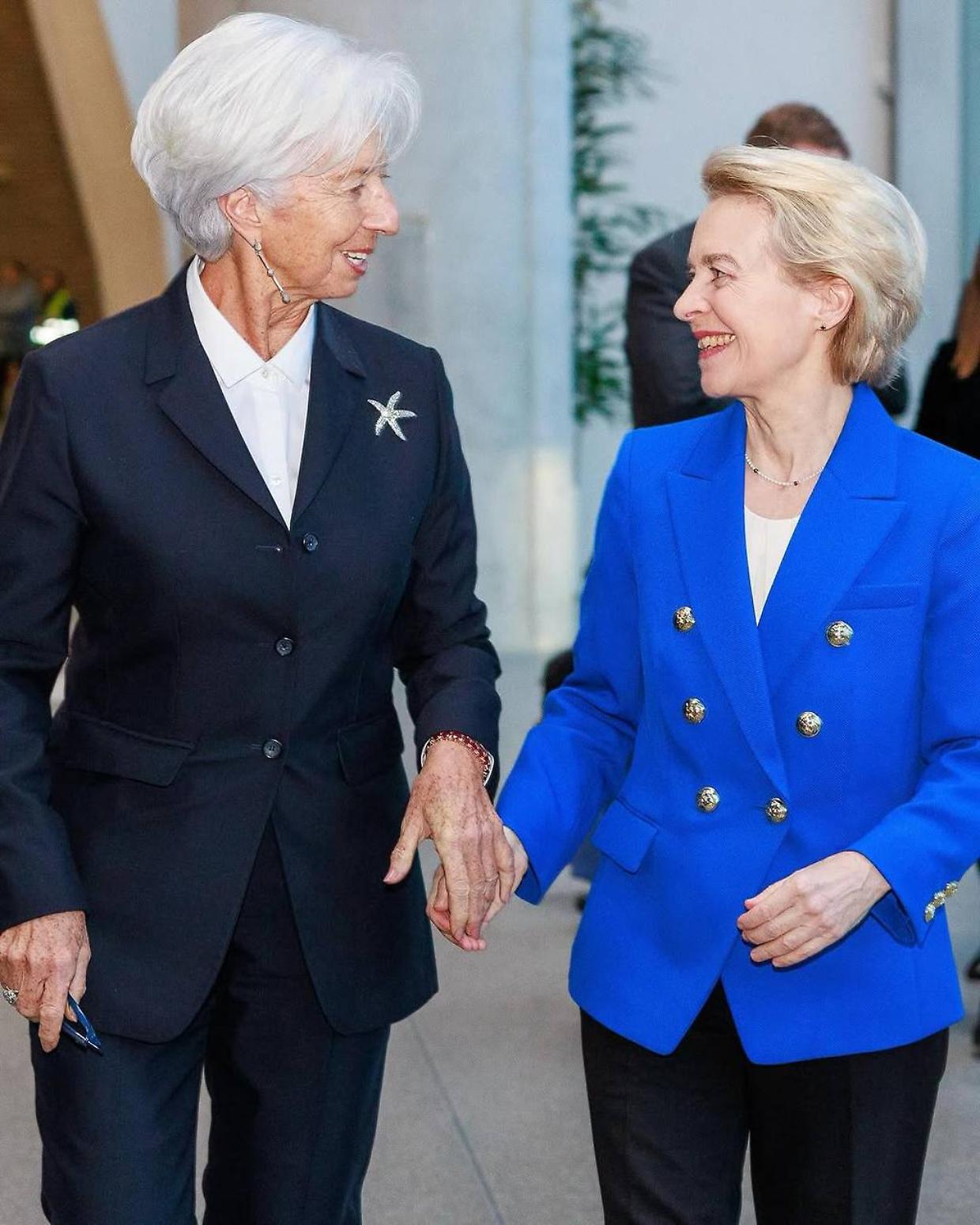 Christine Lagarde e Ursula von der Leyen (Fonte Instagram)