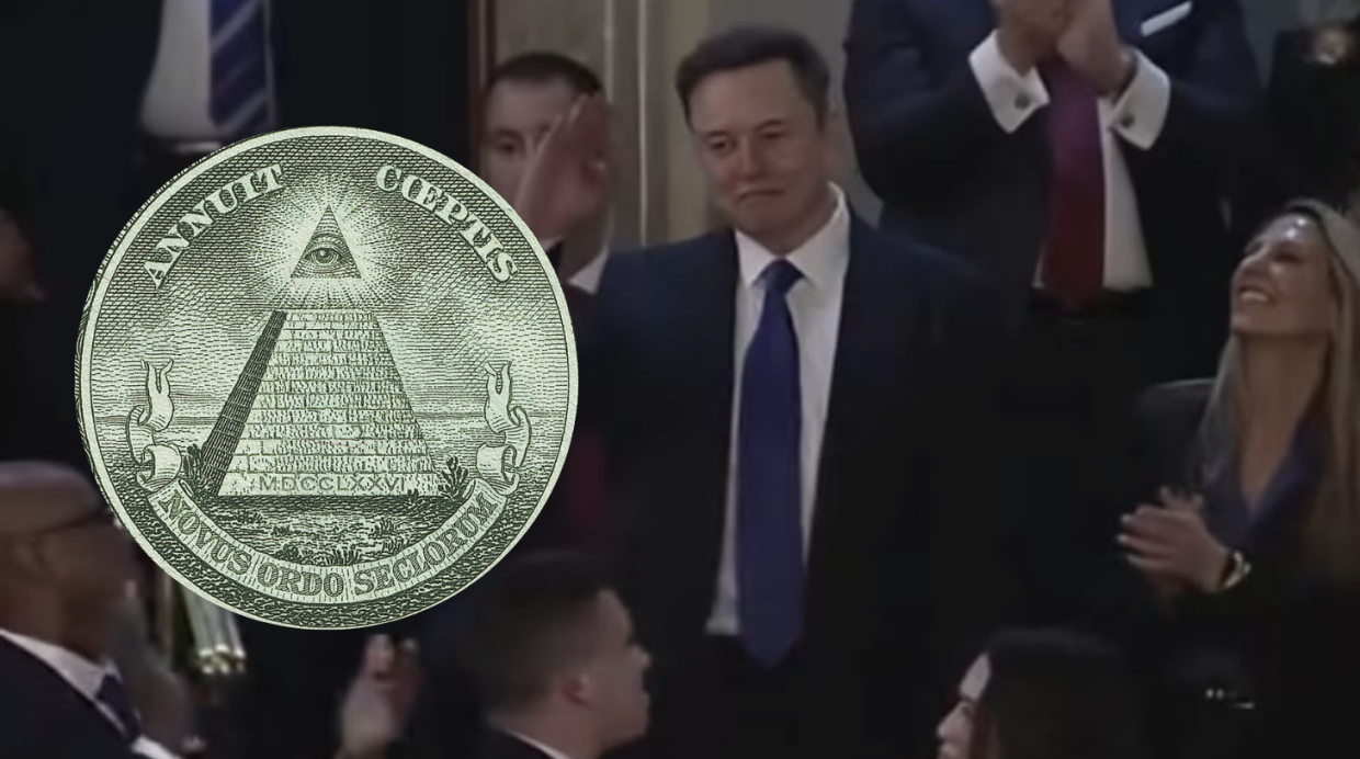 Dopo il saluto romano, un altro gesto di Musk chiama al complotto