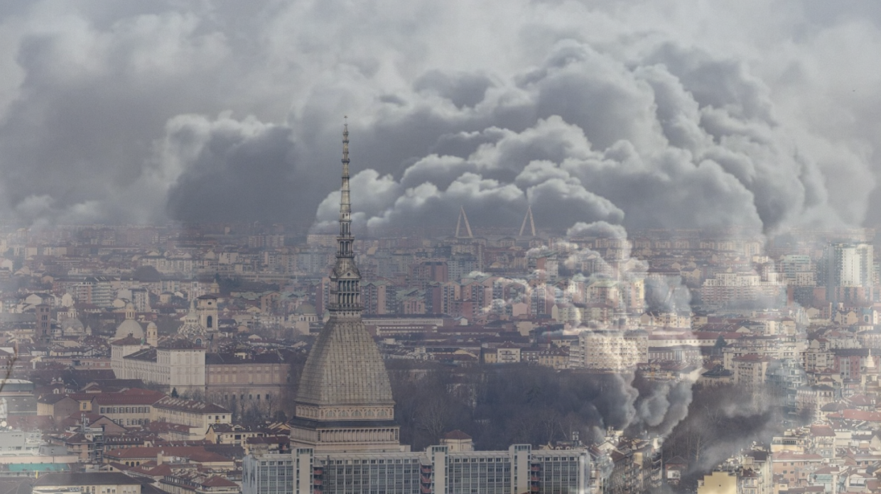 Torino, l&rsquo;aria inquinata causa migliaia di morti evitabili