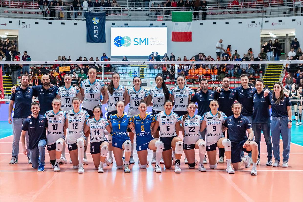Il Chieri '76 perde anche Roma, nella finale di ritorno di CEV Challenge Cup, e manca il terzo trofeo continentale di fila