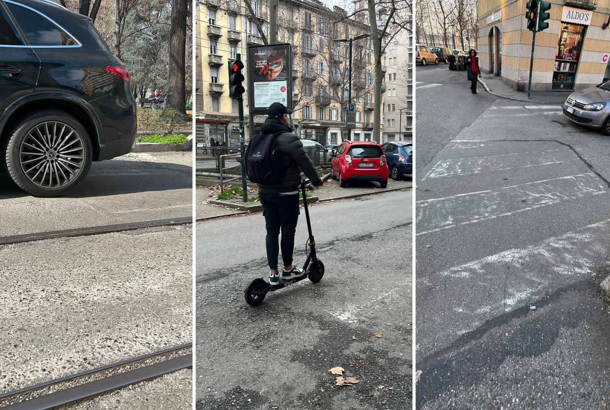 Che fine hanno fatto le strisce pedonali di Torino?
