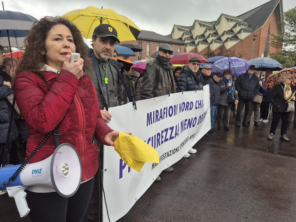 La protesta di Mirafiori Nord