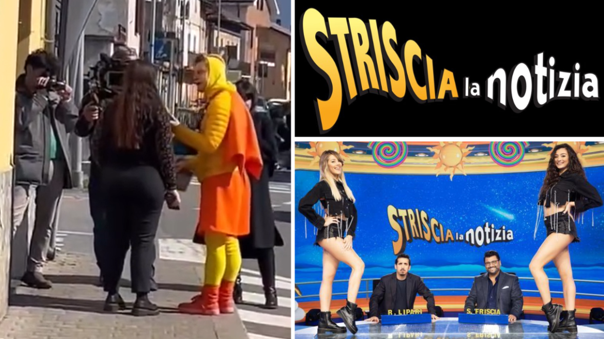 Striscia la Notizia e Capitan Ventosa in Val di Susa sulle tracce della leggenda di Rama