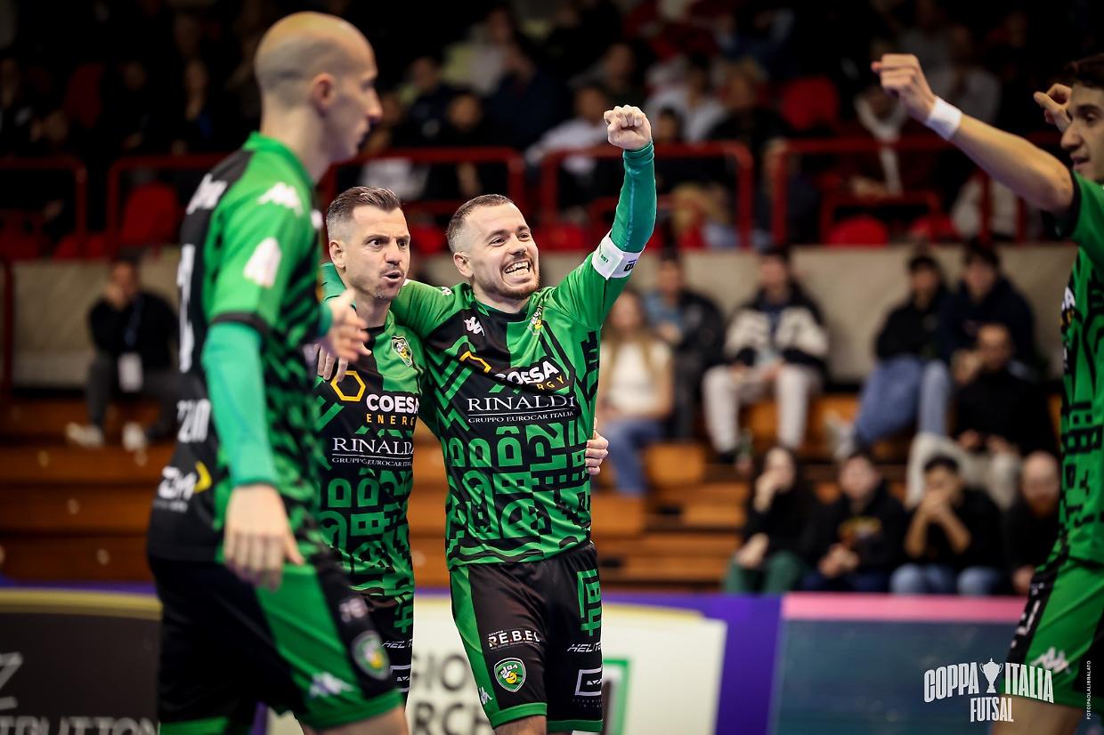Cose mai viste, la L84 fuori nei quarti di Coppa Italia contro la Feldi Eboli, per 16-15 dopo i calci di rigore