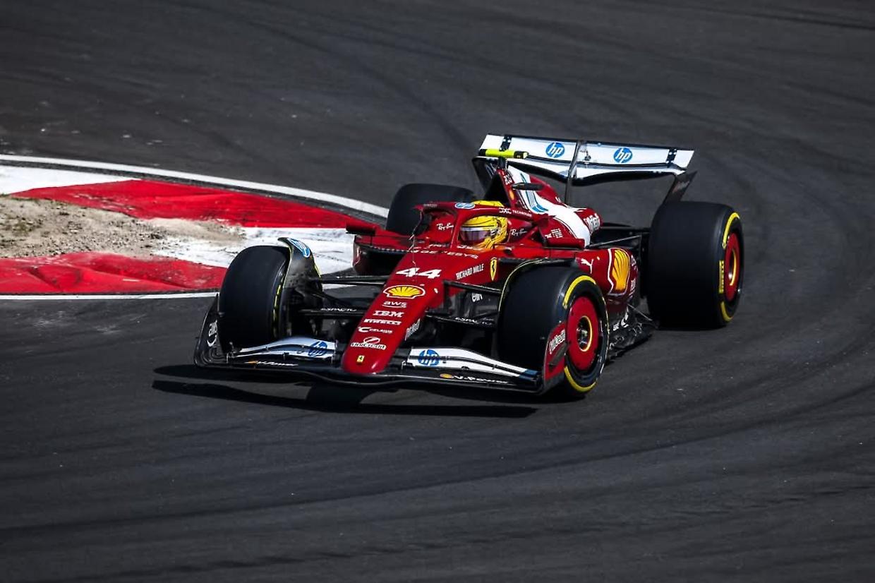 Lewis Hamilton Ferrari 2025