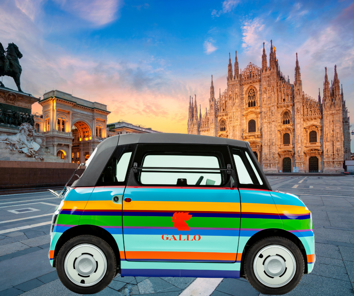 Fiat & fashion: dopo Armani, ecco la Topolino Gallo 