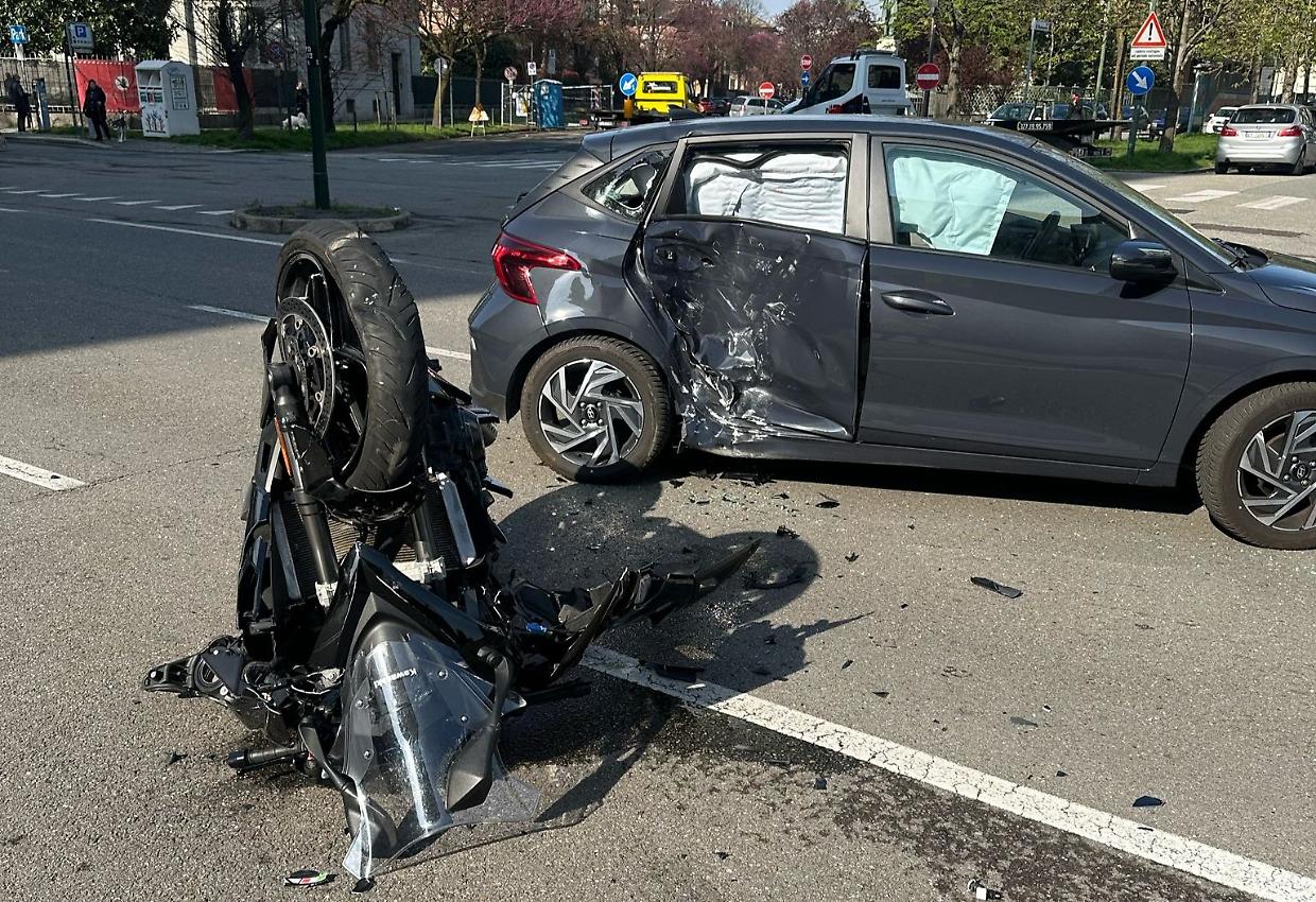 Scontro a Tortona, nessun ferito grave