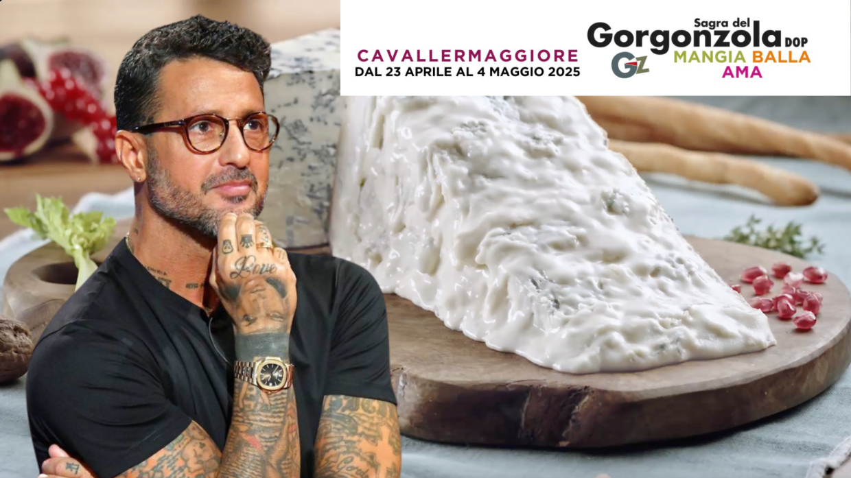 Sagra del Gorgonzola a Cavallermaggiore: tra gli ospiti anche Fabrizio Corona