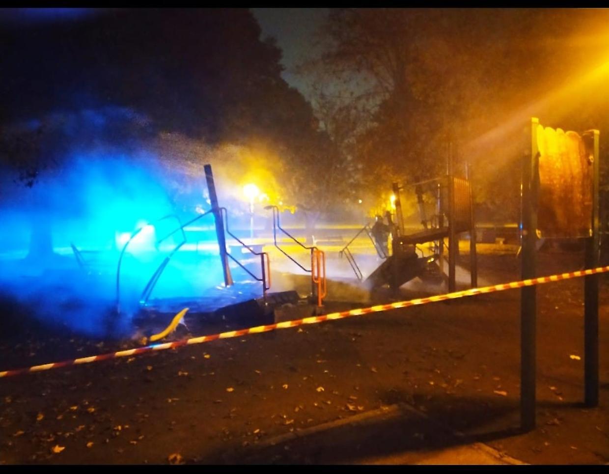 L’incendio del parco San Silvestro risale allo scorso novembre