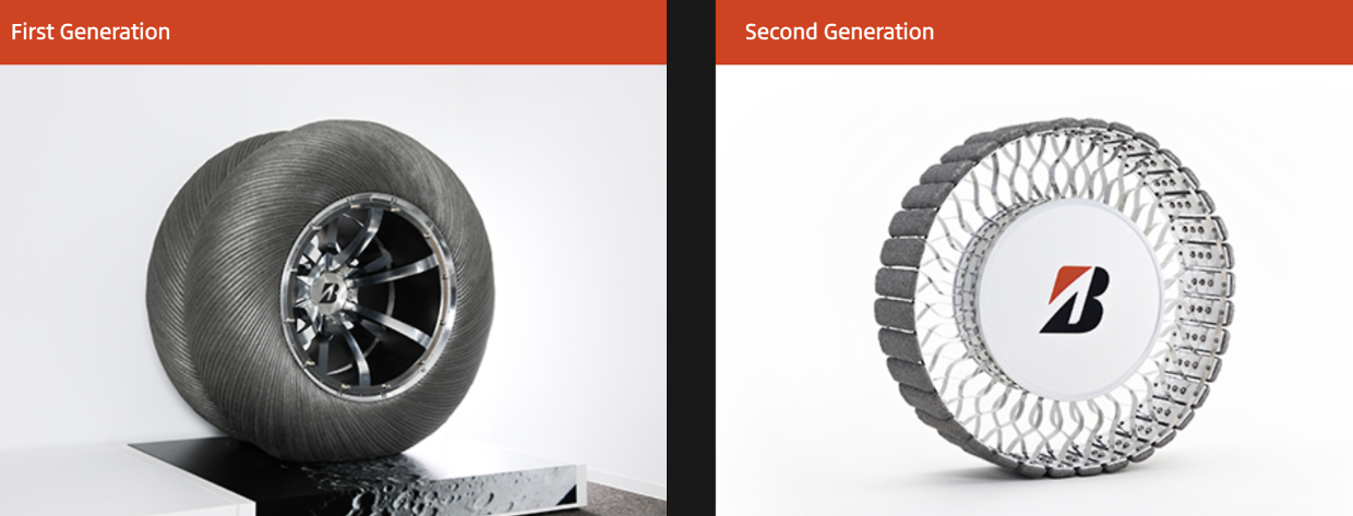 Bridgestone svela gli pneumatici lunari, creati per i veicoli spaziali
