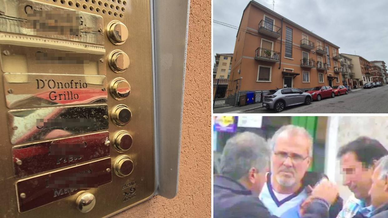 La casa del boss D'Onofrio si trova a Moncalieri, in via Bellini
