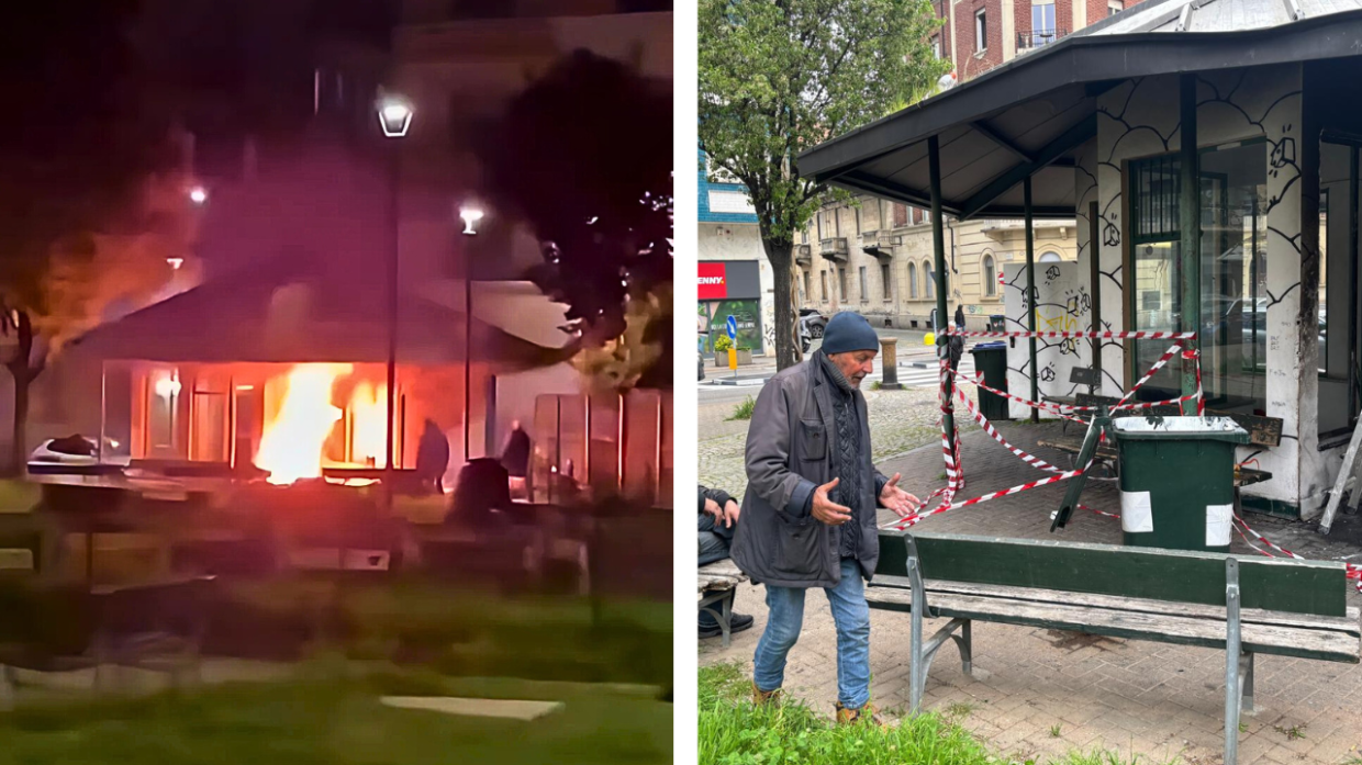 I residenti non vogliono i senzatetto, incendiato il rifugio dei clochard
