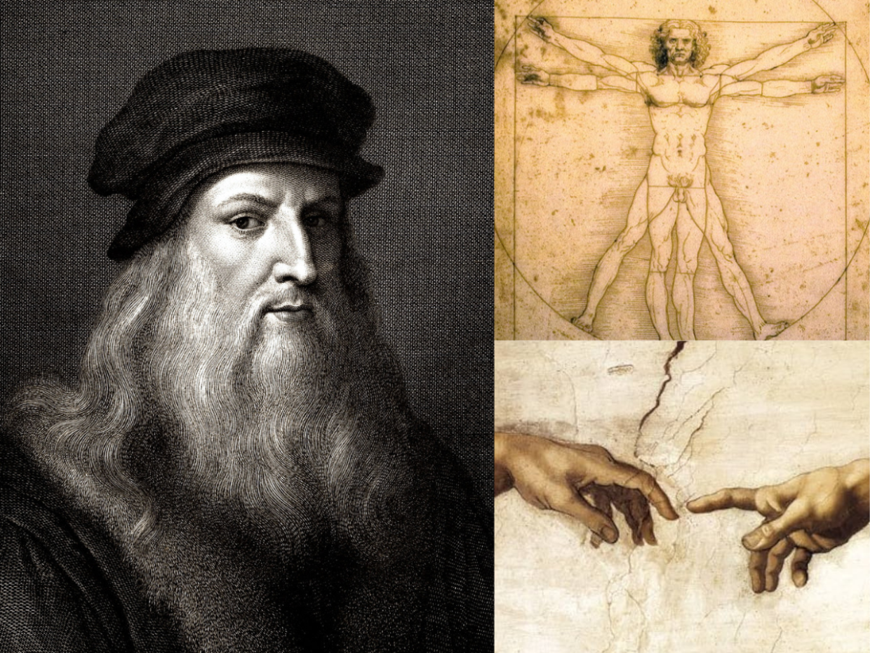 Oggi Leonardo da Vinci compie 573 anni: il futuro era già nei suoi schizzi