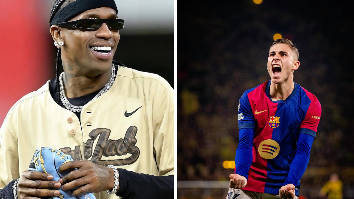 Il Barcellona alza il volume: Travis Scott sulla maglia dei blaugrana per infiammare il Clásico