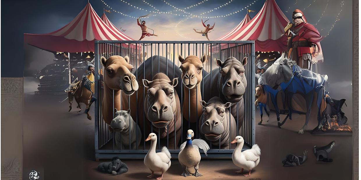 Condizioni di vita inaccettabili per gli animali: denuncia al circo Medini