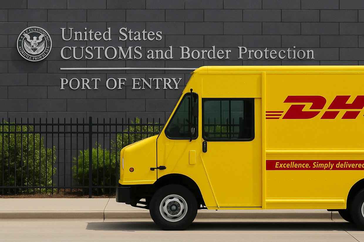 DHL blocca i pacchi oltre 800 dollari verso gli USA: effetto dazi e dogane in tilt