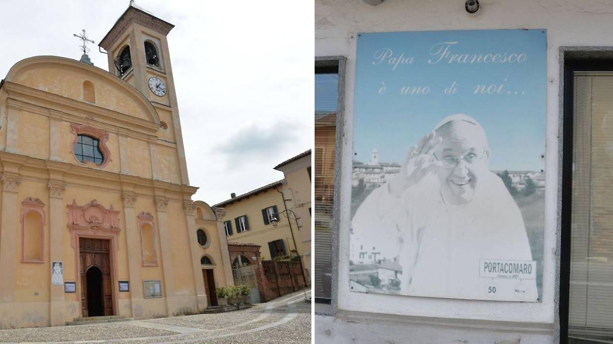 La comunità di Portacomaro piange la scomparsa di Papa Francesco