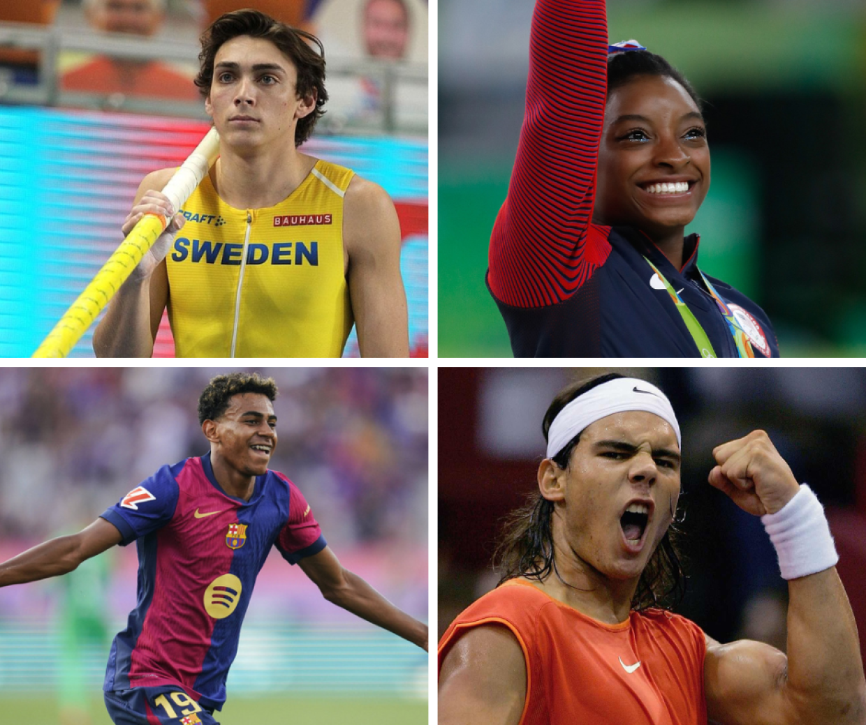 Gli Oscar dello Sport 2025: Duplantis e Biles trionfano, ma Nadal conquista il premio più prestigioso
