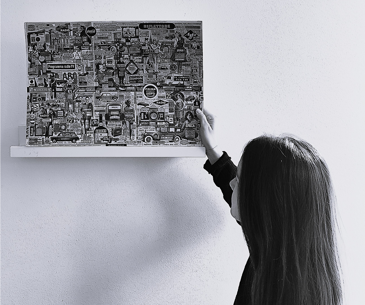 Il collage analogico, un evergreen artistico: la mostra gratuita "Flashback" a Ivrea