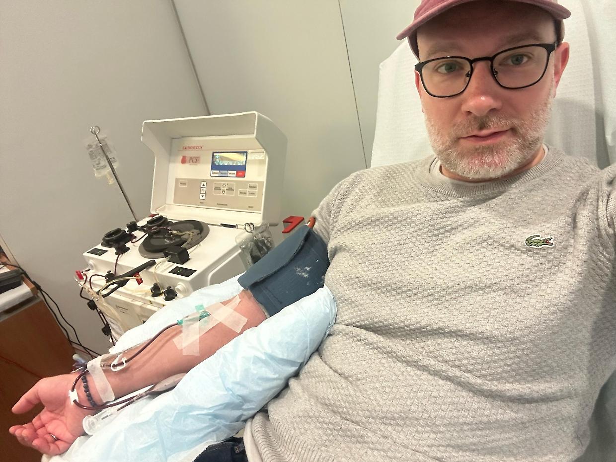 «Misurarmi con i drammi mi ha spinto a donare il plasma»: Federico, giornalista e donatore