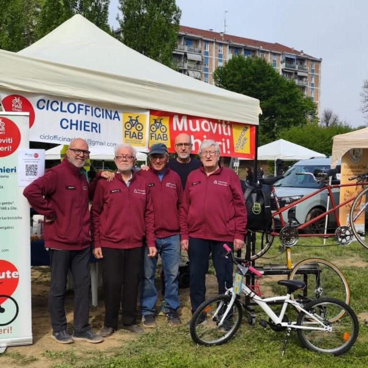 Fuori-Tutto in Ciclofficina: l'asta di biciclette a Chieri