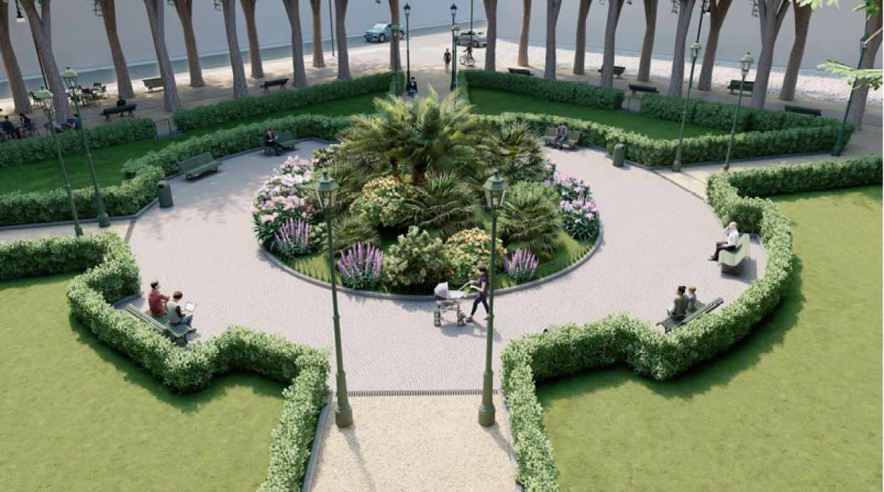 Rinascita green per il polmone verde più vecchio della città. Piazza Maria Teresa nuova e a zero sprechi