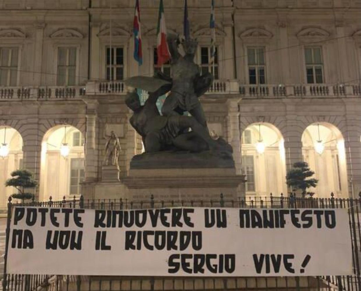 "Rimosso il manifesto di Sergio Ramelli" protesta di Avanguardia Nazionale