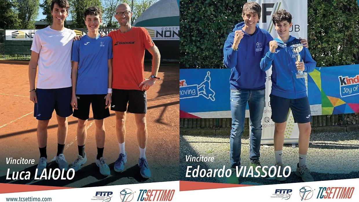 Grandi risultati per il Tennis Club Settimo nei singoli e nei campionati a squadre