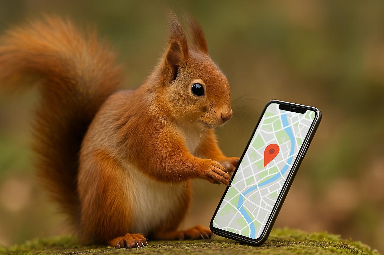 Come salvare gli scoiattoli rossi con Google Maps: il Parco del Curone chiama all’azione