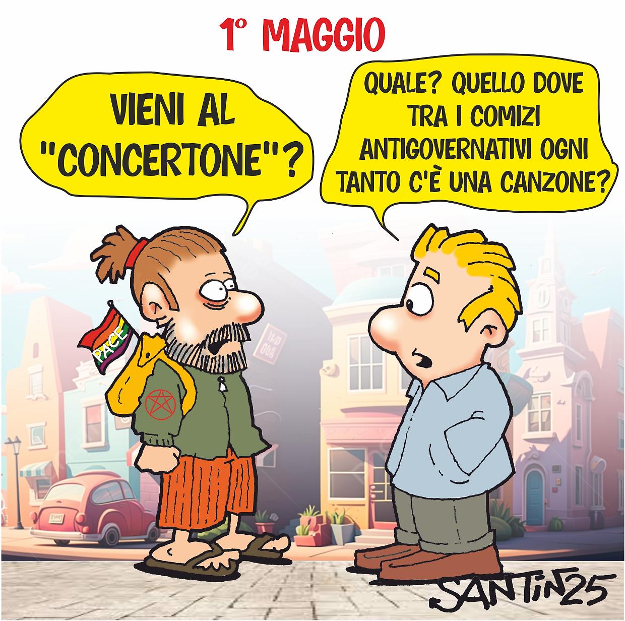La vignetta del giorno - 1 maggio 2025